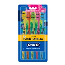 Escova Dental Oral-B 123 Colors Collection com 5 Unidades