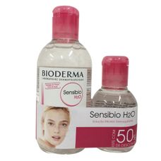 Água Micelar Bioderma Sensibio H2O 250ml+ Frasco 100ml