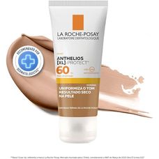 Protetor Solar Anthelios Xl Protect Facial Morena Fps 60 40g