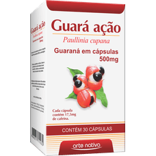 Guará Ação Arte Nativa 500g com 30 cápsulas