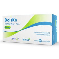 Doiska Biolab 60mcg com 90 comprimidos revestidos