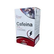 Cafeína Optimum Vitta 750mg com 60 cápsulas