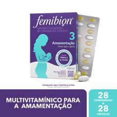 Femibion 3 Procter & Gamble com 28 comprimidos+ 28 cápsulas