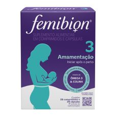 Femibion 3 Procter & Gamble com 28 comprimidos+ 28 cápsulas