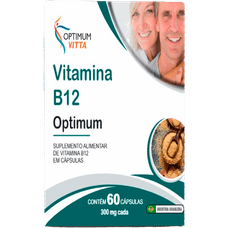 Vitamina B12 Ottima Vitta Linha Verde 500mg 60 Capsulas
