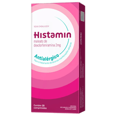Histamin Neo Quimica 2mg com 20 comprimidos