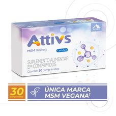 Attivs Apsen 900mg com 30 comprimidos revestidos