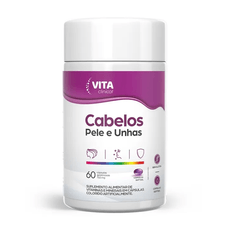 Cabelos Pele E Unhas Vita Clinical  Com 60 Cápsulas