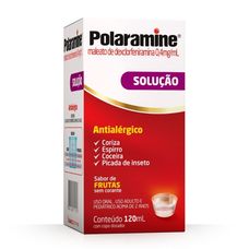 Polaramine Hypera 0,4mg/ml solução Oral 120ml