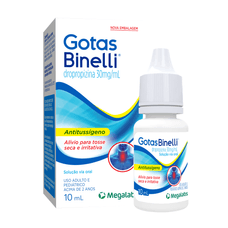 Binelli gotas Daudt Oliveira com 10ml