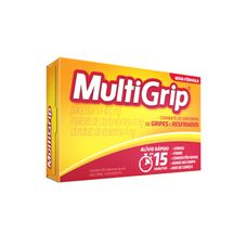 Multigrip Ems 400mg+ 4mg+ 4mg com 20 cápsulas