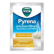 Pyrena Vick Mel E Limão 500mg/5g Sachê 5g