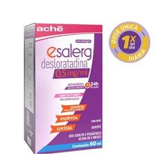 Esalerg Ache 0,5mg/ml Xarope 60ml