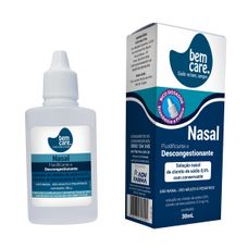 Descongestionante Nasal Bem Care 30ml