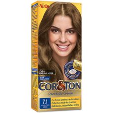 Tintura Cor & Ton 7.1 Louro Cinza Médio 50g