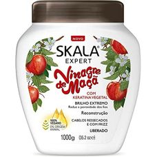 creme Tratamento Skala Vinagre Maçã Keratina 1Kg