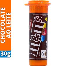 Chocolate M&Ms Mini Tubo Confeitos 30g