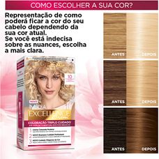 Tintura Imedia Loréal 10 Louro Clarissimo