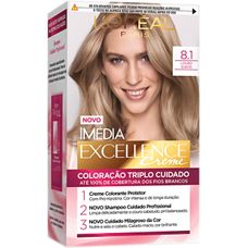 Tintura Imedia Loréal 8.1 Louro Sueco