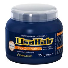 creme Alisante Embelleze Lisahair Profissional 550g