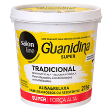 Guanidina Salon Line Super Relax Para Cabelos Grossos 215g