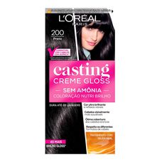 Tintura Casting creme Gloss Loréal 200 Preto