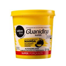 Guarnidina Salon Line Alisa E Relaxa Manga Super Força Alta 215g