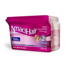 Alisamento E Relaxamento Amacihair Baldinho Liso 220g