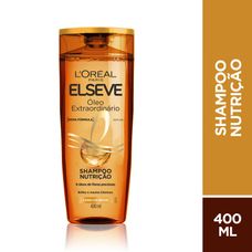 Shampoo Loréal Elseve Óleo Extraordinário Nutrição 400ml