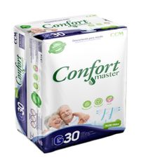 Fralda Geriátrica Confort Master Econômico Tamanho G com 30 Unidades