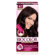 Tintura Biocolor creme Mini Kit 6.7 Marrom Natural