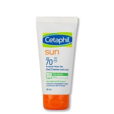 Protetor Solar Cetaphil Sun Matte com Cor Fps70 50ml