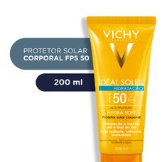 Protetor Solar Vichy Idéal Soleil Hydrasoft Fps50 200ml