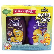 Shampoo+ Condicionador Acqua Kids Tutti Frutti 250ml+ 250ml