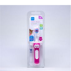 Escova Dental Mam Babys Brush Cabo Curto Girls Rosa