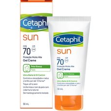 Protetor Solar Cetaphil Sun Fps 70 50ml