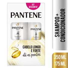 Shampoo+ Condicionador 175ml Pantene Liso Extremo 350ml+ 175ml