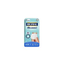 Roupa Íntima Bigfral Moviment Unissex Descartavel Tamanho P/M com 7 Unidades