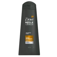 Shampoo Dove Men +Care Força Resistente 2 Em 1 400ml