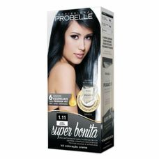 Tintura Probelle Super Bonita Preto Azulado 1.11 50g