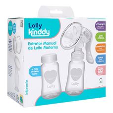 Extrator Manual Lolly Leite Materno+ Cartucho com 1 Unidade