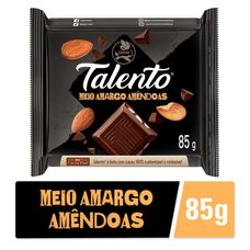Chocolate Talento Meio Amargo 85g