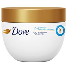 Mascara Dove Tratamento 10 Em 1 Hidratacao 10% Vitaminas A & E Complex  Pote 270g
