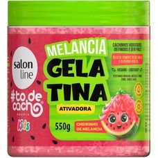 Gelatina Salon Line #todecacho Ativadora Condicionador Kids Melancia 550gr