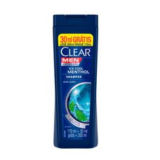 Shampoo Clear Men Anticaspa Ice Cool Menthol - Leve 200ml Pague 170ml