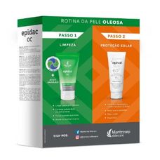 Kit Protetor Solar Episol Mantecorp Protetor Solar Facial 30fps 60g + Sabonete Liquido 60ml