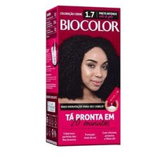 Mini Kit Biocolor Coloracao 1.7 Preto Intenso
