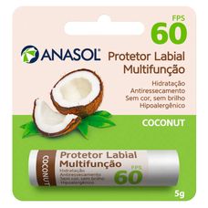 Protetor Solar Anasol Labial Coconut 5g