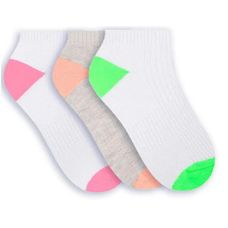 Meia Sapatilha Selene Esportiva Feminina com 3 Pares Tamanho 34-39