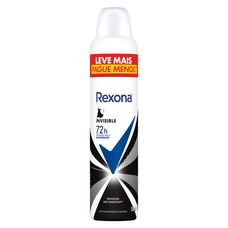 Desodorante Rexona Invisible 72H Aerossol 250ml
